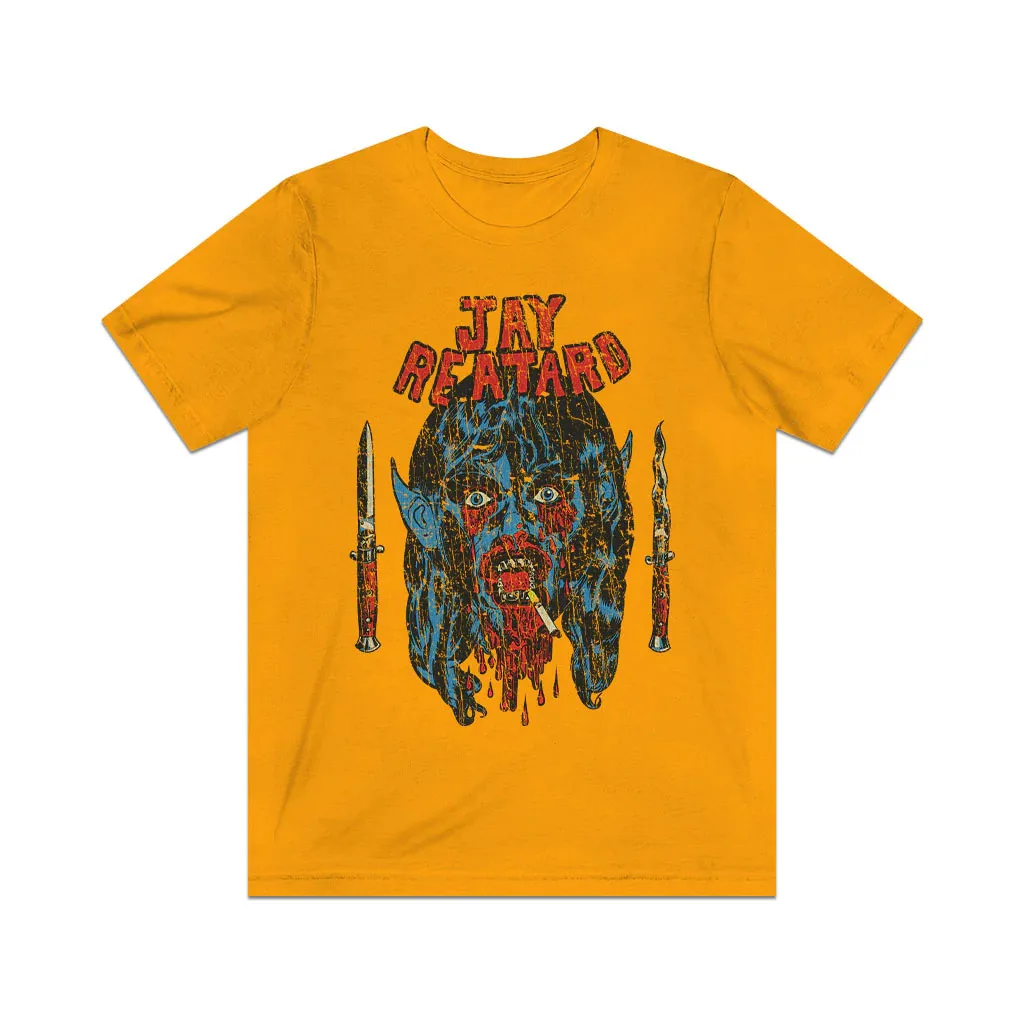 Jay Reatard Shattered Tour 2009 Shirt Short Sleeve Yellow Unisex S-5XL CC3698