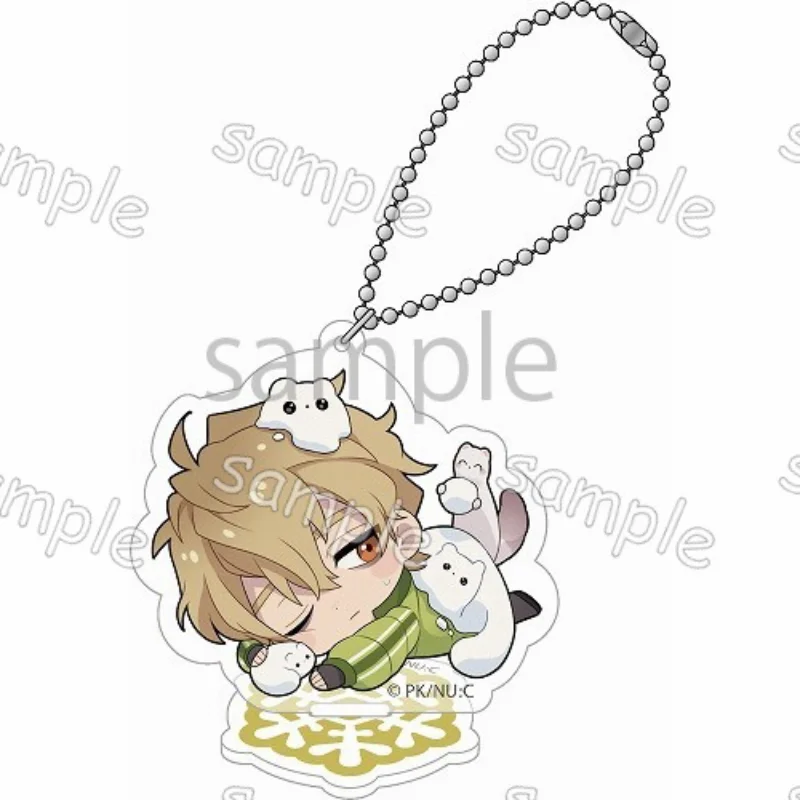 Anime Nu: Carnival Keychain Olivine Quincy Blade Cartoon Q Version Acrylic Stand Desktop Accessories Bag Pendant Toy Fans Gifts