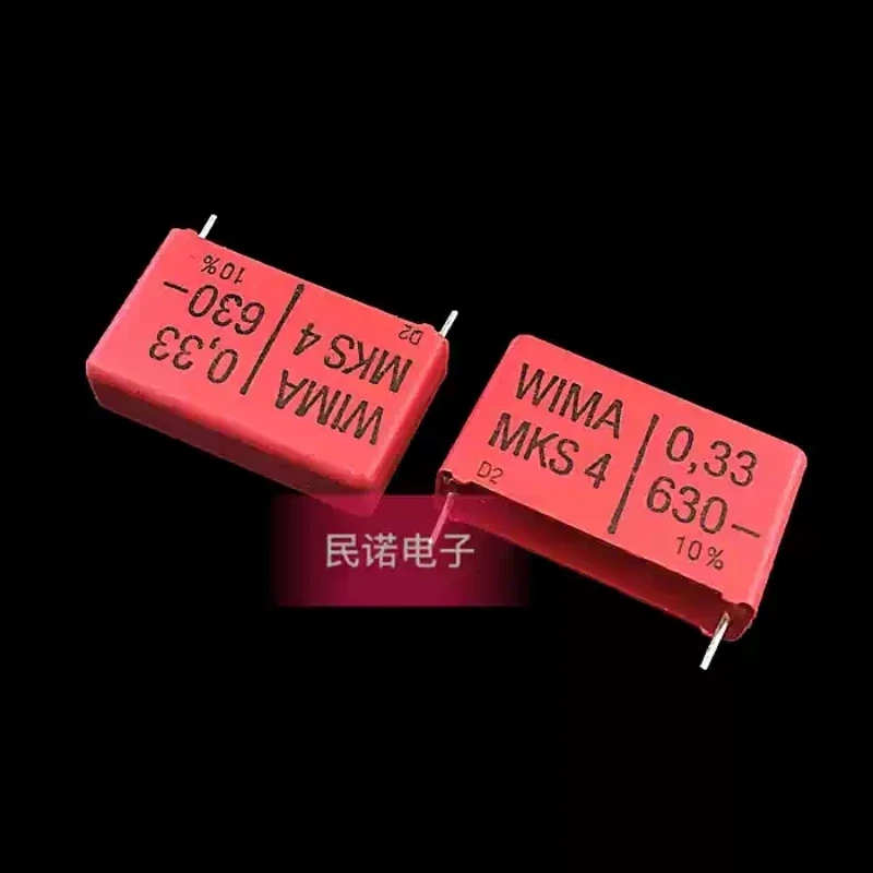 WIMA Germany Weima Capacitor MKS4 630V 0.33UF 630V334 330NF Pin Distance 27.5mm