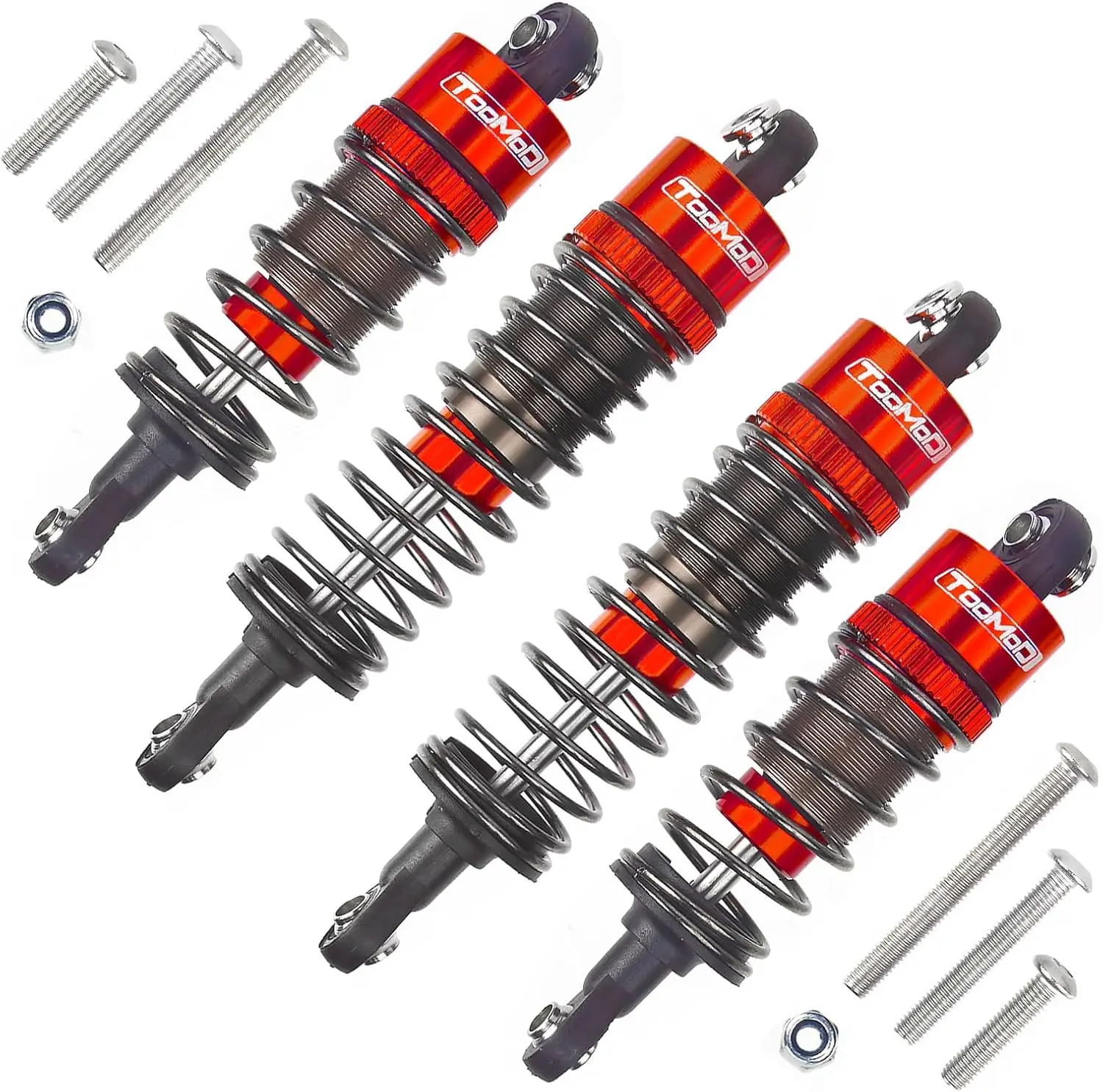 1/10 RC Oil Shock Absorbers for Tamiya ORV Frog/Subaru Brat & Hyper Go - Off-Road Car Upgrade Replacement Kit