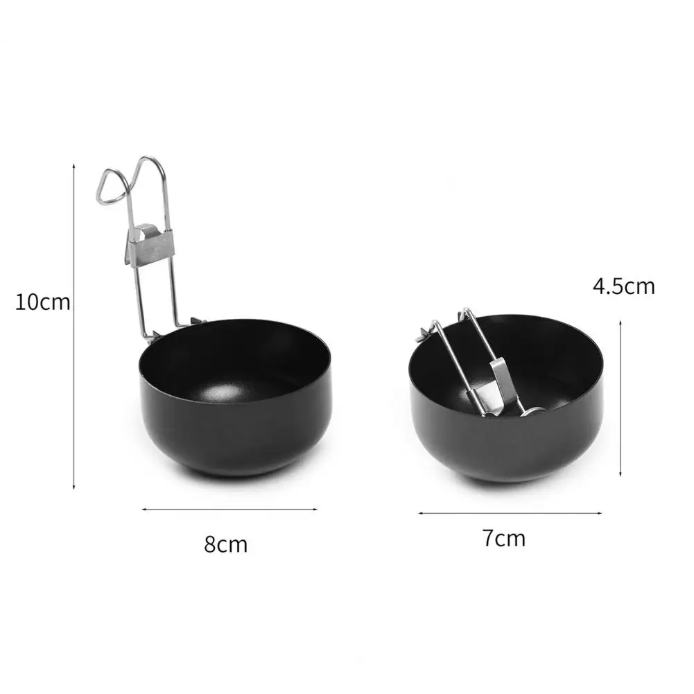 1/2Pcs Stainless Steel Egg Poacher Nonstick Egg Boiling Heating Mold with Hanger Hook Kitchen Cooking Steaming Tools Cookware