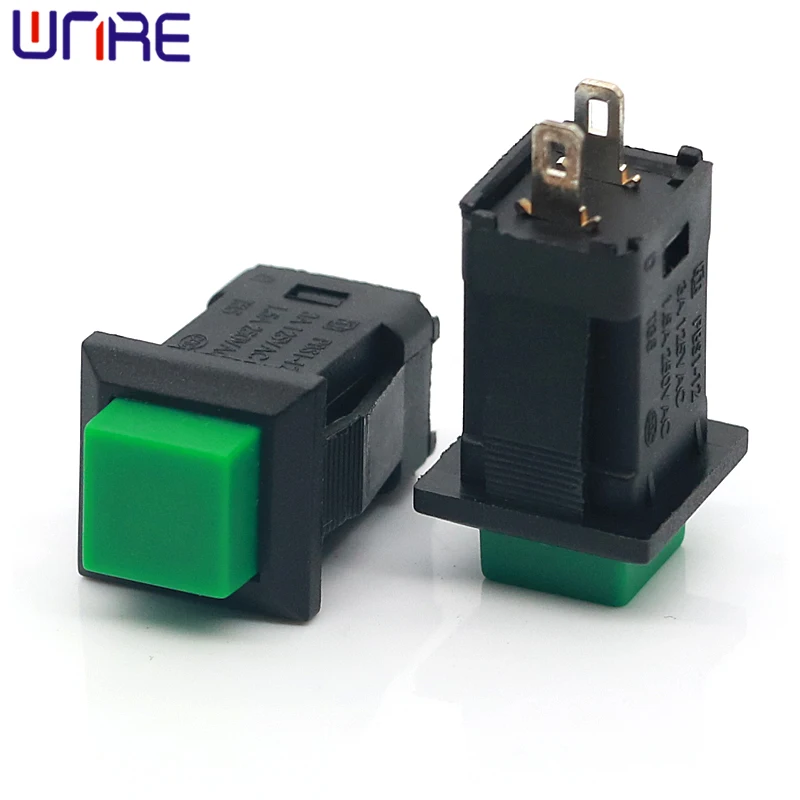 DS Button Square PBS1-12 Self Resetting Small Waterproof Button Power Switch Mini Micro Switch