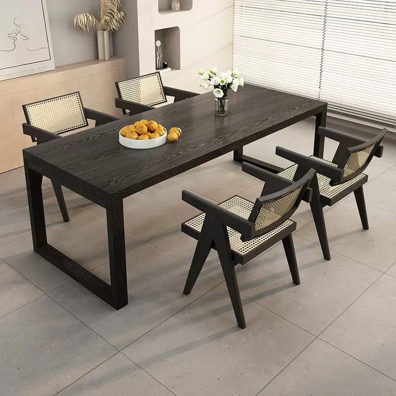 

Study Italian Dining Tables Reading Waterproof Natural Kitchen Dining Tables Wooden Modern Nordic Yemek Masasi Furniture Home