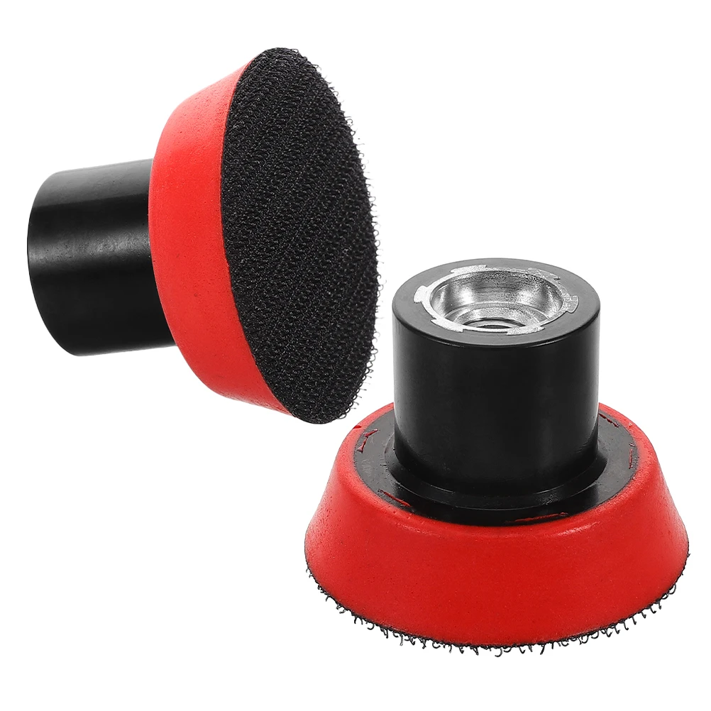 

2Pcs Angle Grinder Sanding Discs Polishing Wheel Backing Pad Hook Buffing Plates Sponge Cloth Brush Accessories Sanding Machine