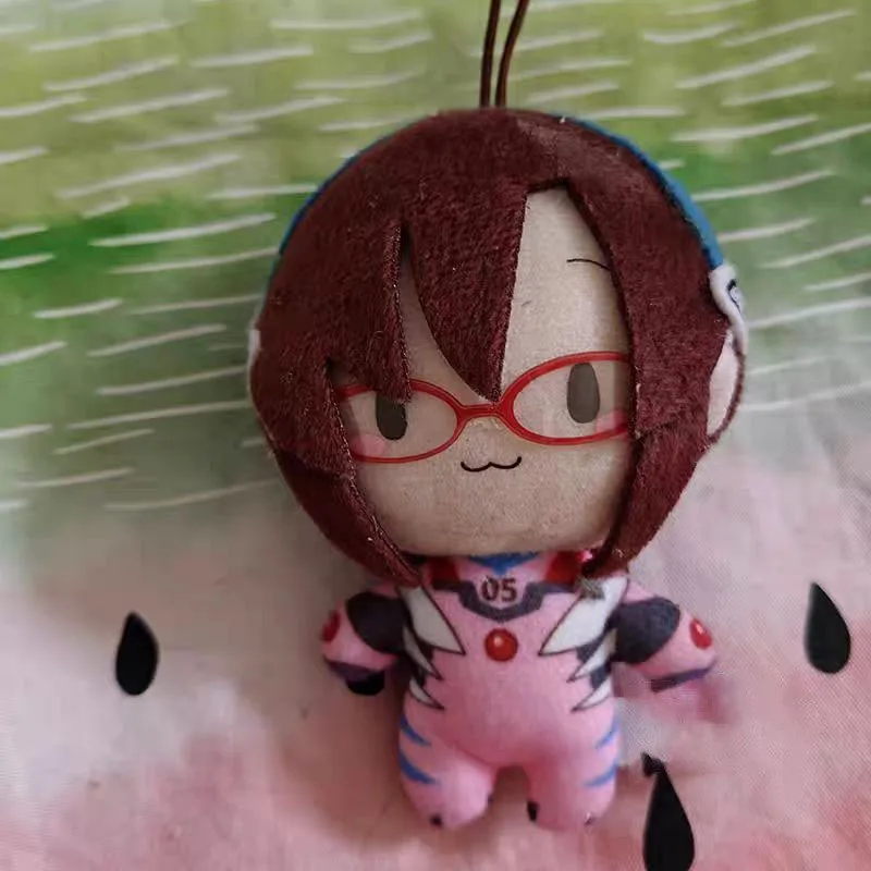 Super Cute 10cm Cotton Doll Plush Toy Rei Ayanami Asuka Kaworu Nagisa Shinji Ikari Hanging Pendant Perfect Gift For Anime Fans - view 6
