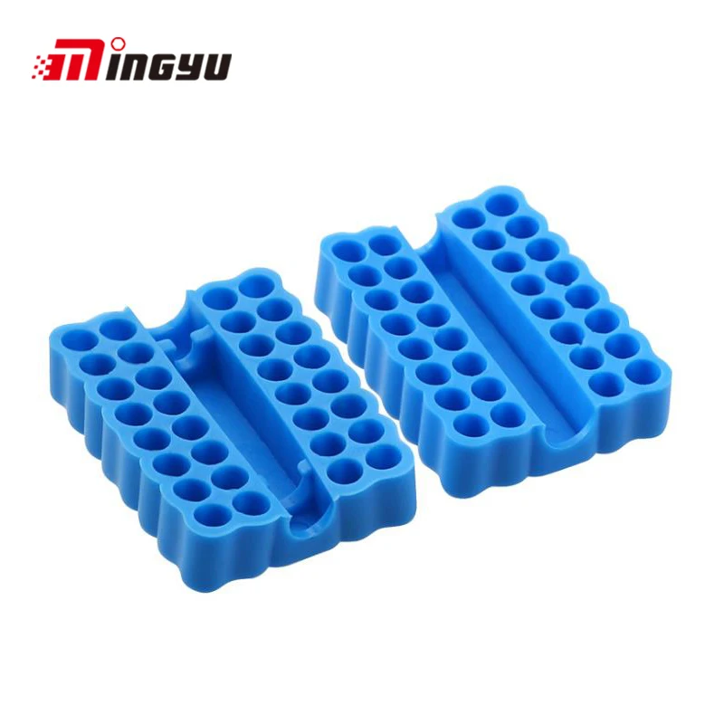 

32 Holes Screwdriver Bit Holder For 1/4 inch Screwdrivers Head Storage Hex Shank Bits Keeper Organizers Tool