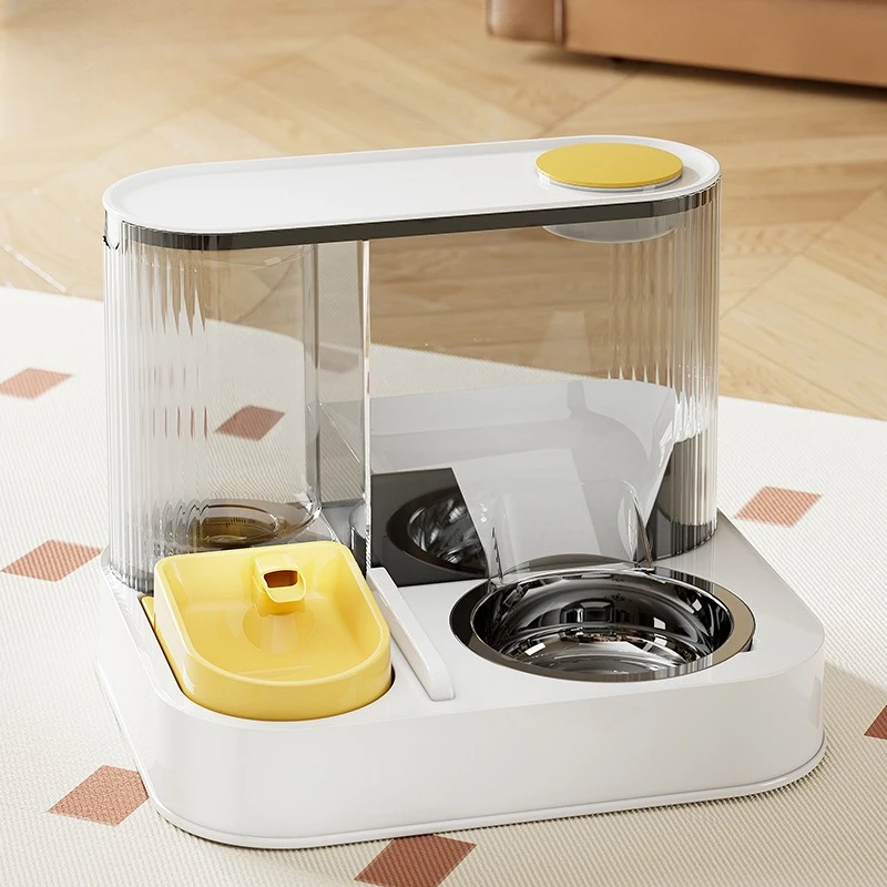 

Smart Cat Automatic Feeder, Live Water Static Circulation Water Dispenser, Feeding, Dry and Wet Separation Two-in-one