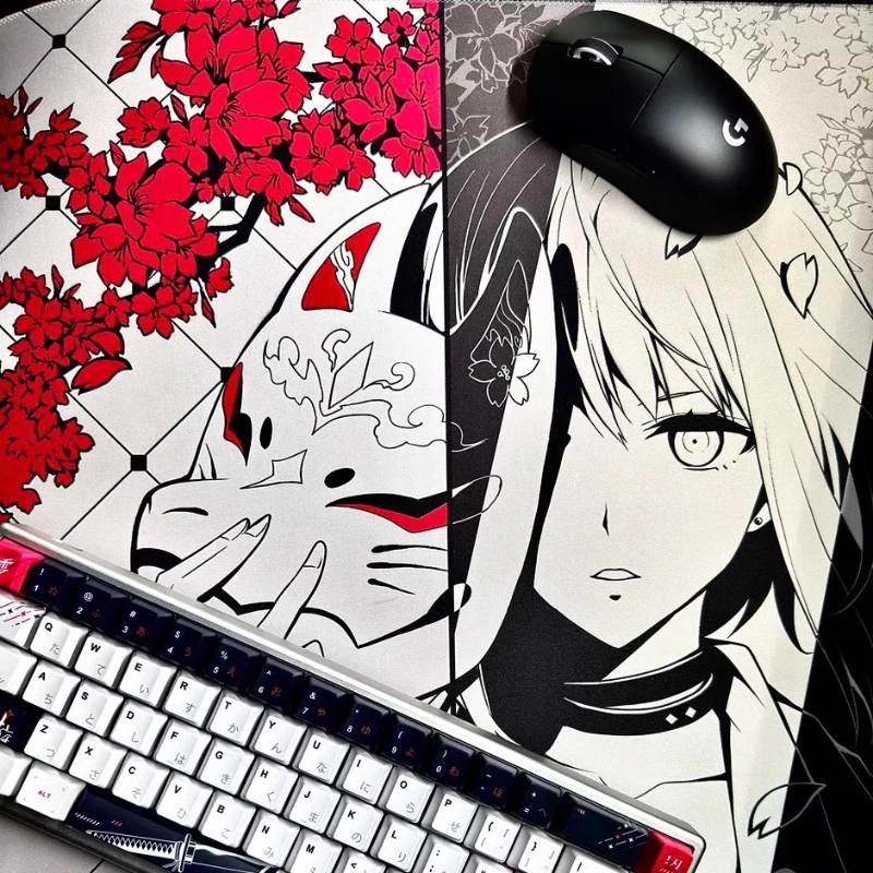 Skypad SORA YUME Reproduction Ghost Esports Mouse Pad Customized Large Mouse Pad Smooth Resin Glass Mouse Pad Original Design