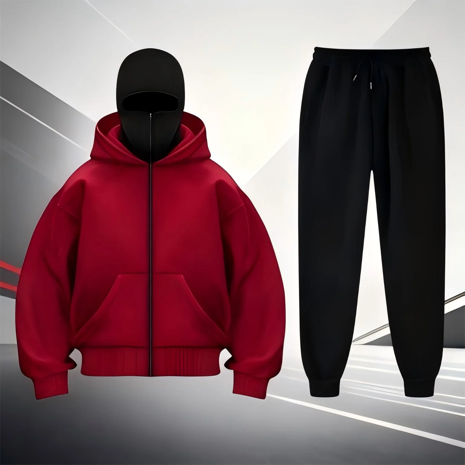 

Новый мужской осенне-зимний новый однотонный комплект с капюшоном + брюки из двух предметов, модный повседневный спортивный комплект, размер S-2XL, мужской спортивный костюм