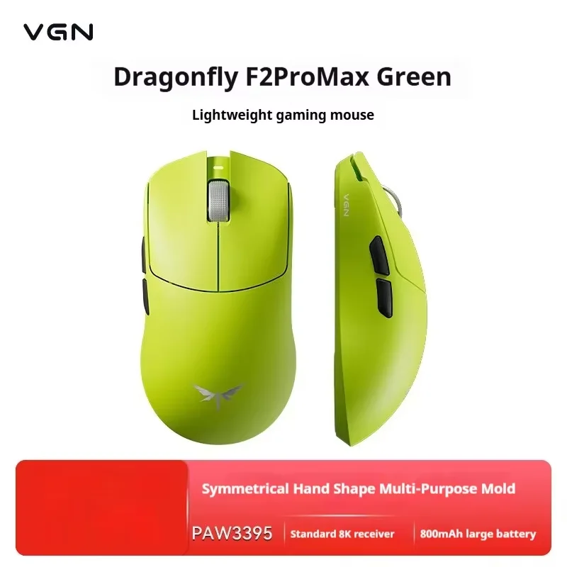 Vgn Dragonfly F2 Master 8000hz F2 Promax Wired Wireless Mouse