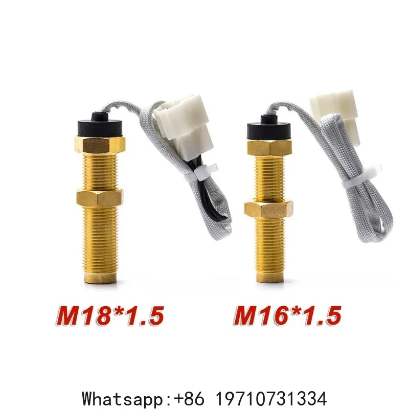 

High Quality M16 M18 Diesel Engine RPM Magnetic Pickup Speed Sensor M18*1.5 M16*1.5 Fast transmission Sensor Generator Parts