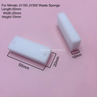 3PCS Waste Sponge Filter DX7 Printhead Capping Station Assembly for Mimaki JV150 JV300 CJV150 CJV300 Solvent Printer Clean Kit