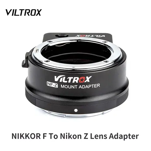 VILTROX NF-Z NIKKOR F 렌즈 Nikon Z 카메라 마운트 어댑터 Nikon Z6 II Z7 Z9 Z50 Z30 ZFC 용 자동 초점 풀 프레임 렌즈 어댑터