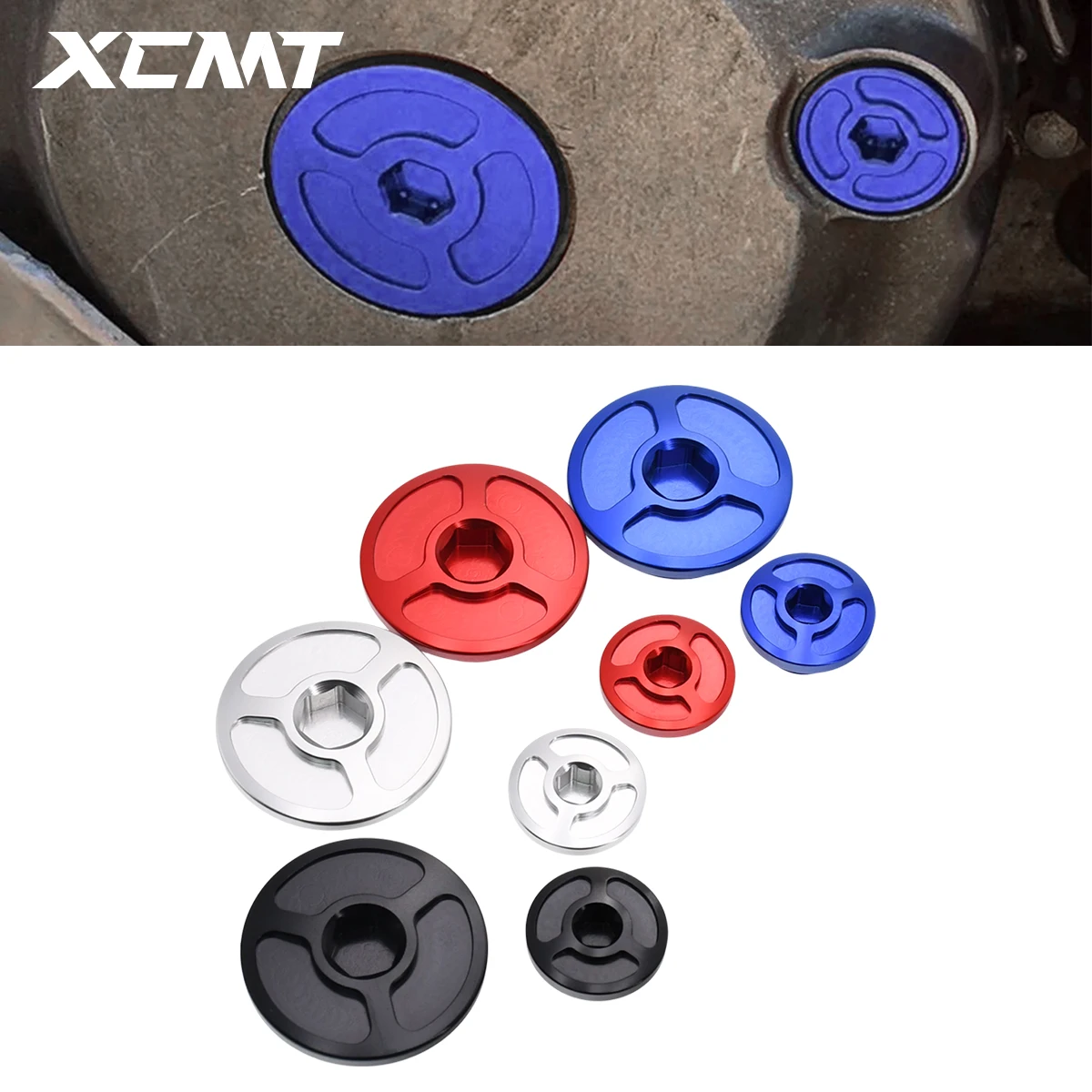 

For Honda CRF 250R 450R 450X 150F 230F 250L 250M 250 Rally 1000L XR 250 400 Motard Baja TRX 400EX 450ER Engine Timing Plug Cover
