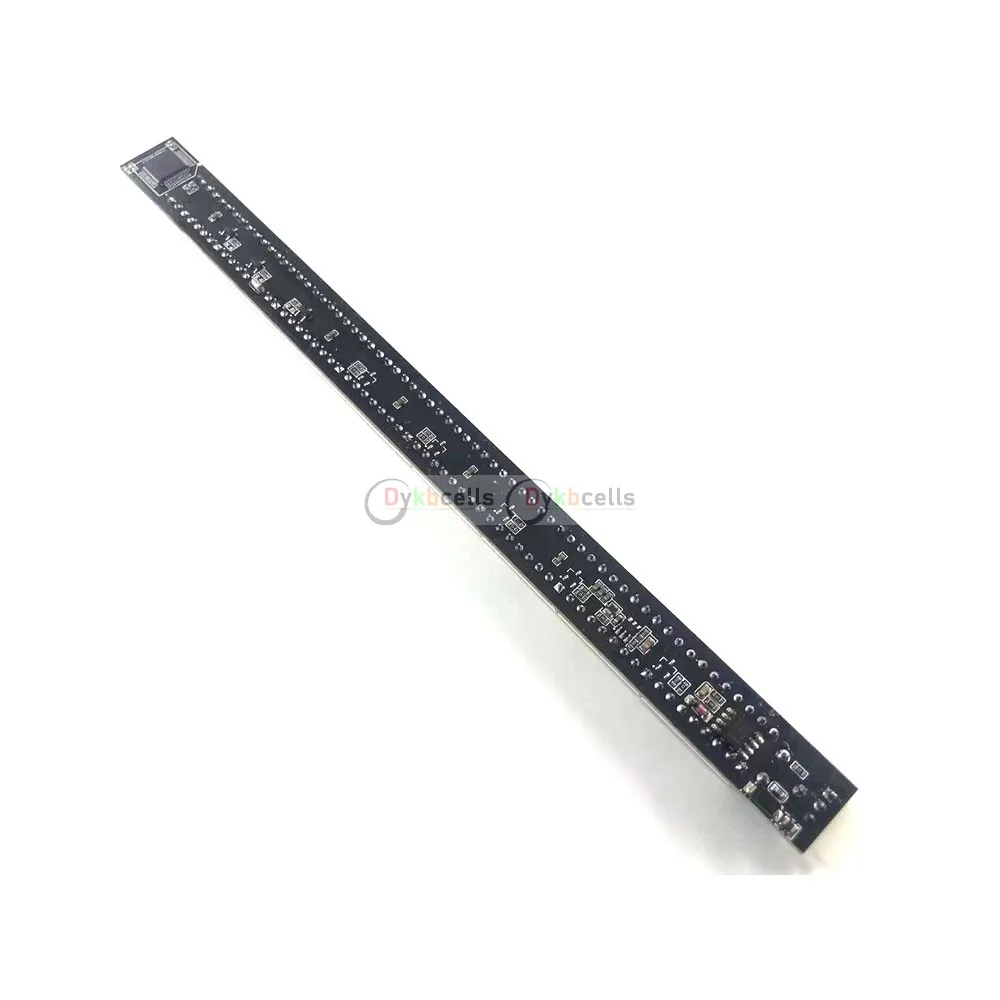 Imagem -03 - Mono Áudio Atmosfera Luz Indicador de Nível Amplificador 64 Led Música Espectro vu Medidor Faça Você Mesmo Jogador do Carro Lâmpada A-pilar dc 12v 24v