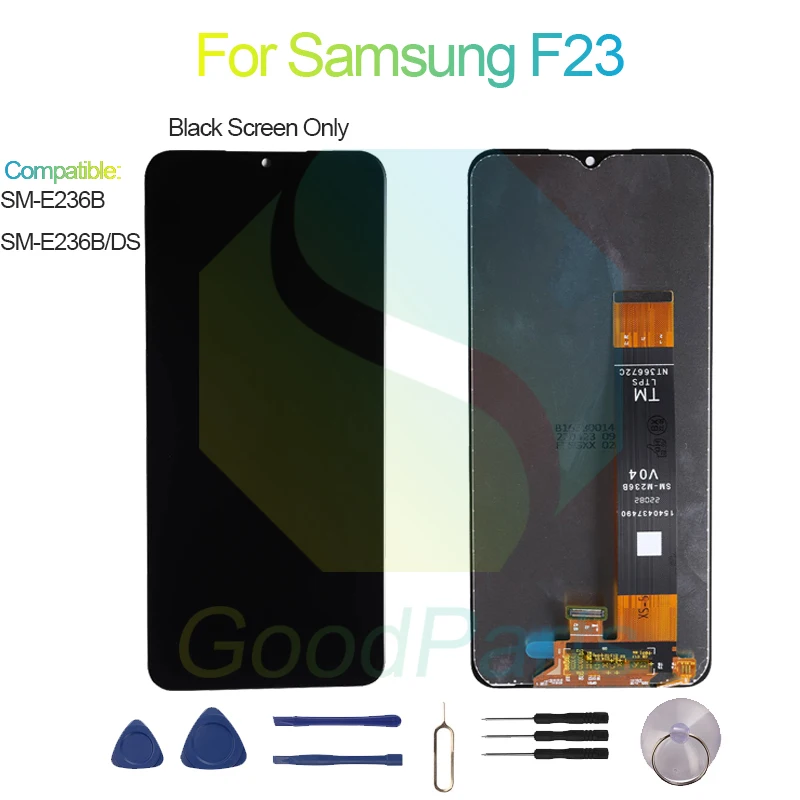 For Samsung F23 LCD Display Screen 6.6“ SM-E236B, SM-E236B/DS F23 Touch Digitizer Assembly Replacement