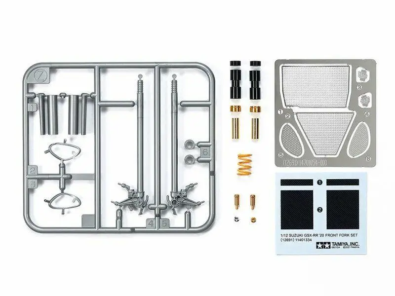 Tamiya 12691 1/12 Detail Up Parts  GSX-RR '20 Front Fork Set For 14139 Model Building