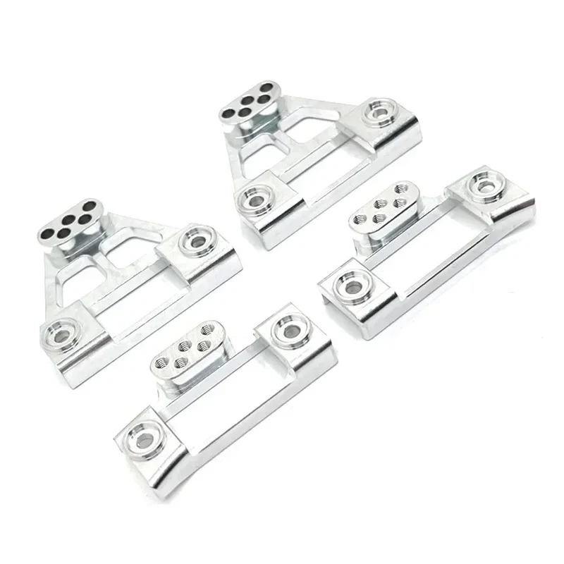 MJX Hyper Go H12Y H12Y + soporte de torre de choque delantero y trasero de Metal 1/12 coche trepador de control remoto piezas de mejora Accesorios