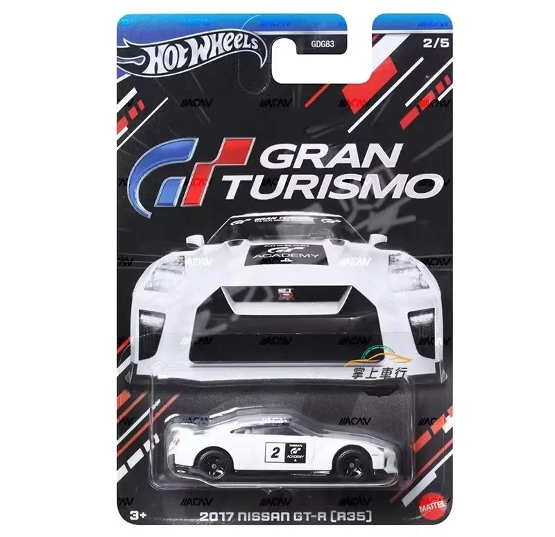 2024 Hot Wheels Silver Label Gdg83 Series Car Model Hot Sports Car Alloy Car Model Gt Racing Set Model Toys Kids Birthday Gifts