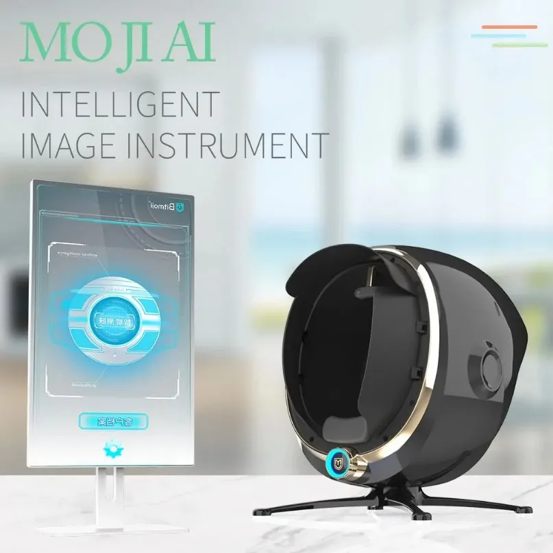 Beauty Equipment Trade Assurance Intelligent Uv Skin Testing Analysis System Bitmoji 3D Smart Mirror Bit Moji Skin Analyzer Beau