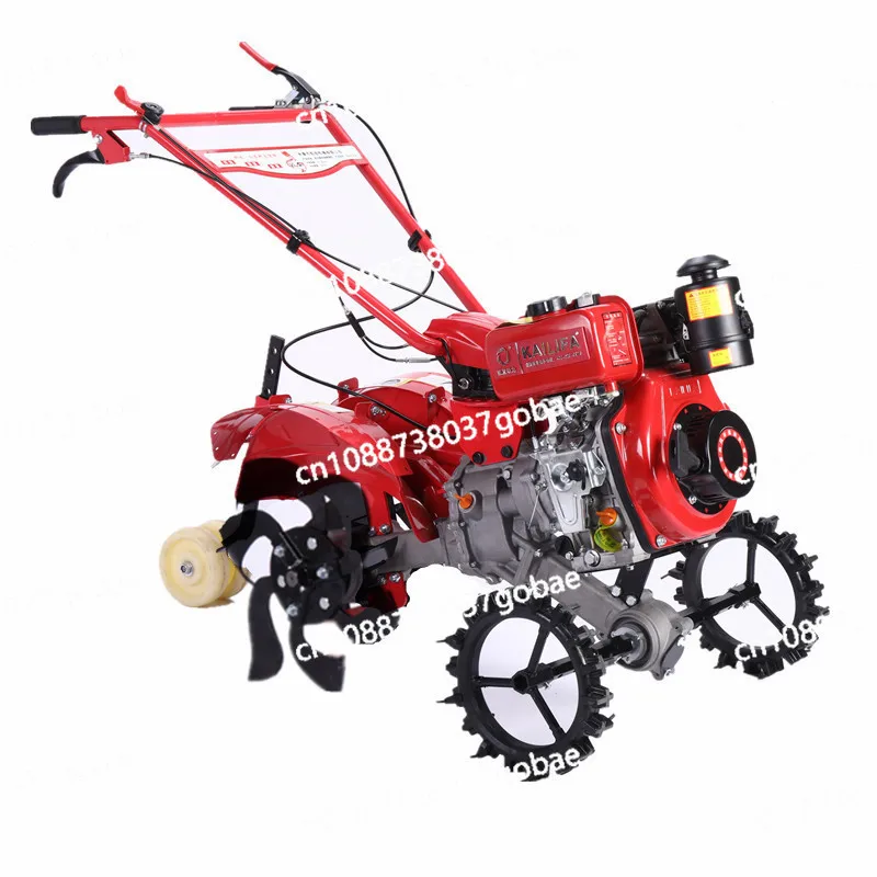 Trencher Fertilization and Farming Small Micro-tiller Agricultural Machinery Trenching Artifact Rotary Orchard Loosening