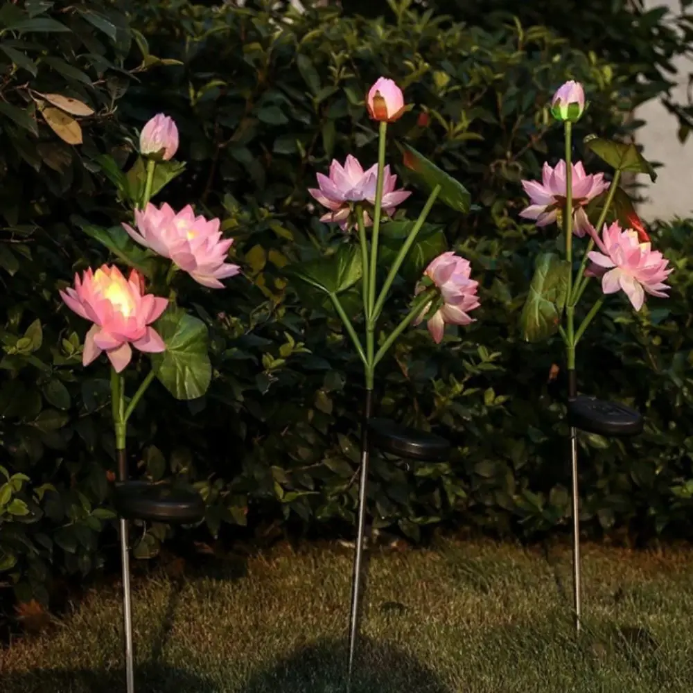 luzes-solares-de-lotus-com-3-leds-luz-solar-alimentada-por-energia-solar-luz-de-gramado-led-iluminacao-led-com-design-de-lotus-luzes-de-jardim