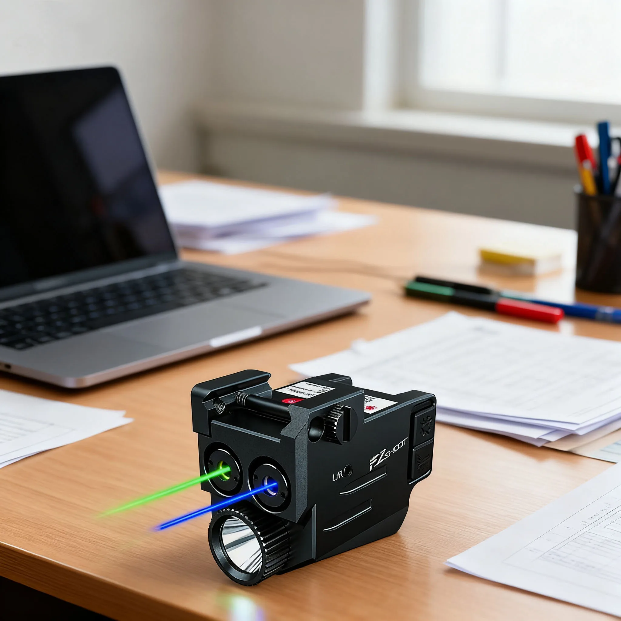 

Dual Laser Beam For Gun 700 Lumens Pistol Light Compatible Glock Beam Rechargeable Compact Blue Green Tactical Laser Light Combo