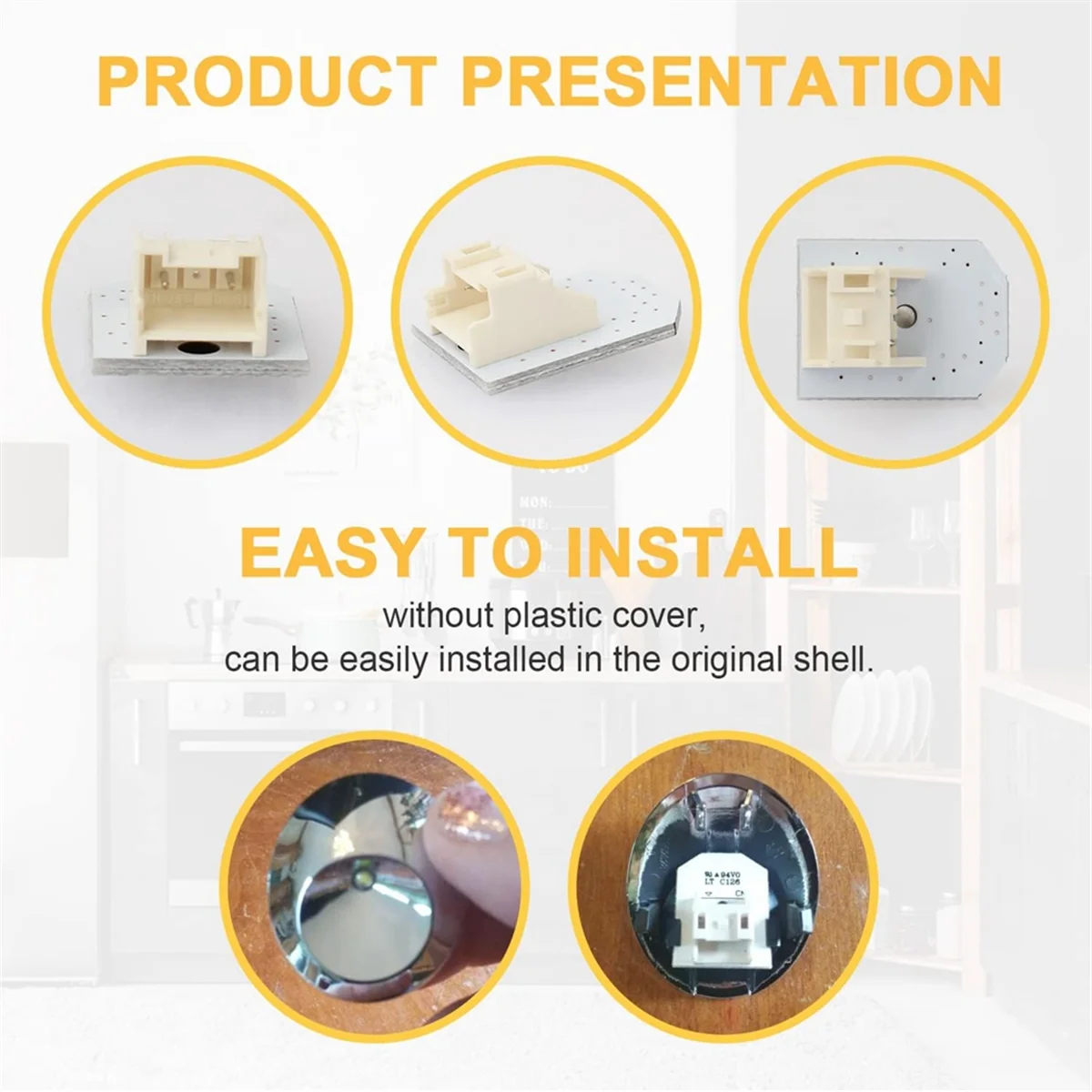 A74X 8 قطعة WR55X11132 WR55X25754 مصباح LED للثلاجة متوافق مع لمبة إضاءة LED لثلاجة GE