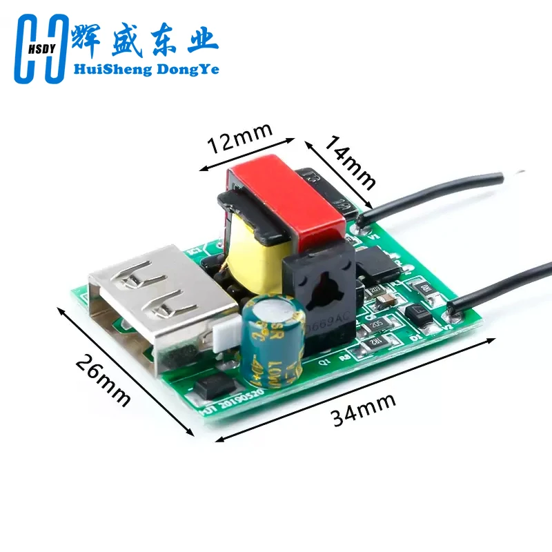 Buck Converter Stabilizer DC-DC Step Down Module 12V 24V 36V 48V 72V to 5V 1A USB Galvanic Isolated Power Supply