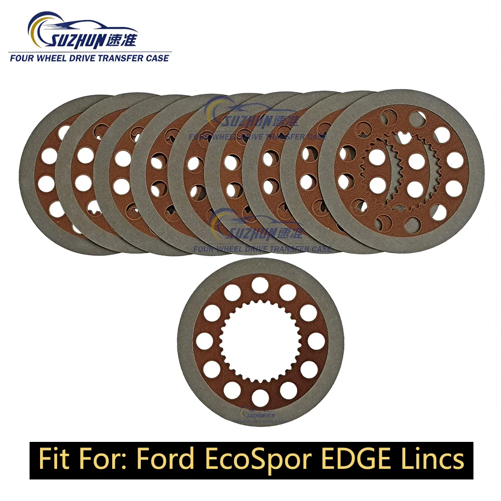 Achterdifferentieel koppelingswrijving en stalen platen voor Ford EcoSpor EDGE Lincs Achter Alxe reparatieset