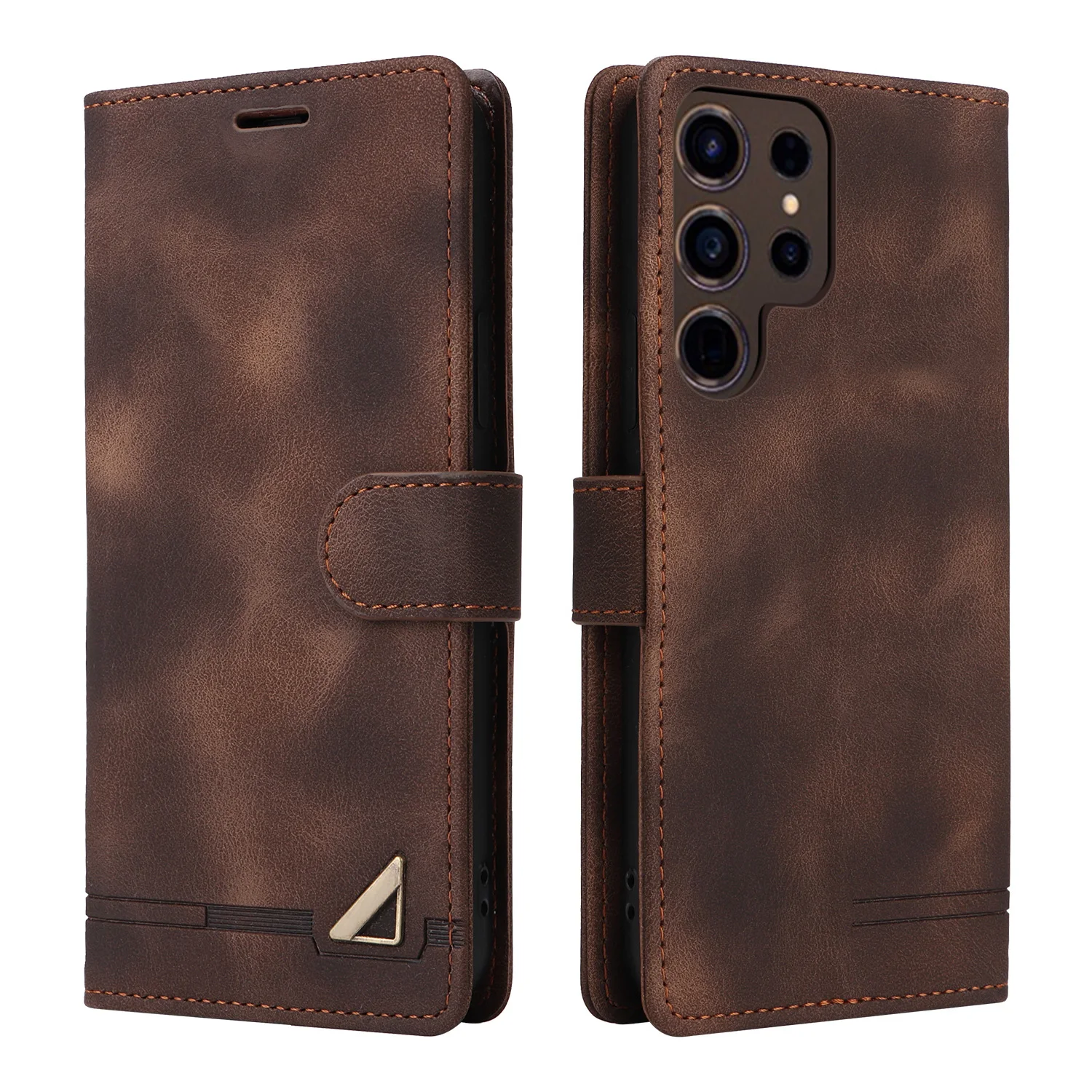 

Чехол-кошелек Skin Feel для Samsung Galaxy S24 S23 Ultra S22 S21 Plus S20 S21FE S20FE S23FE Чехол-держатель для карт