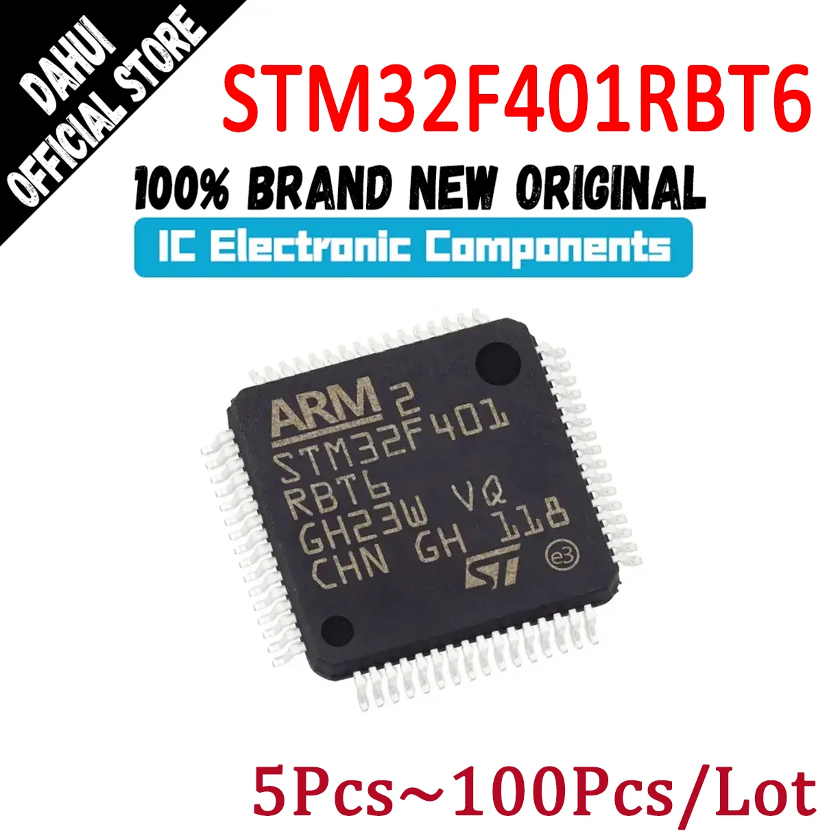 

STM32F401RBT6 STM32F401RB STM32F401R STM32F401 STM32F STM32 STM IC MCU Chip LQFP-64