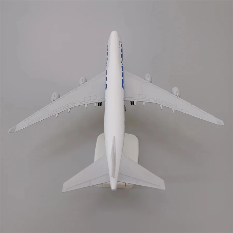 Diecast Plane Model for Pan American Airways PAN AM 747 B747 Die-cast Metal Airplane Model with Wheels 20 Cm Plane Model