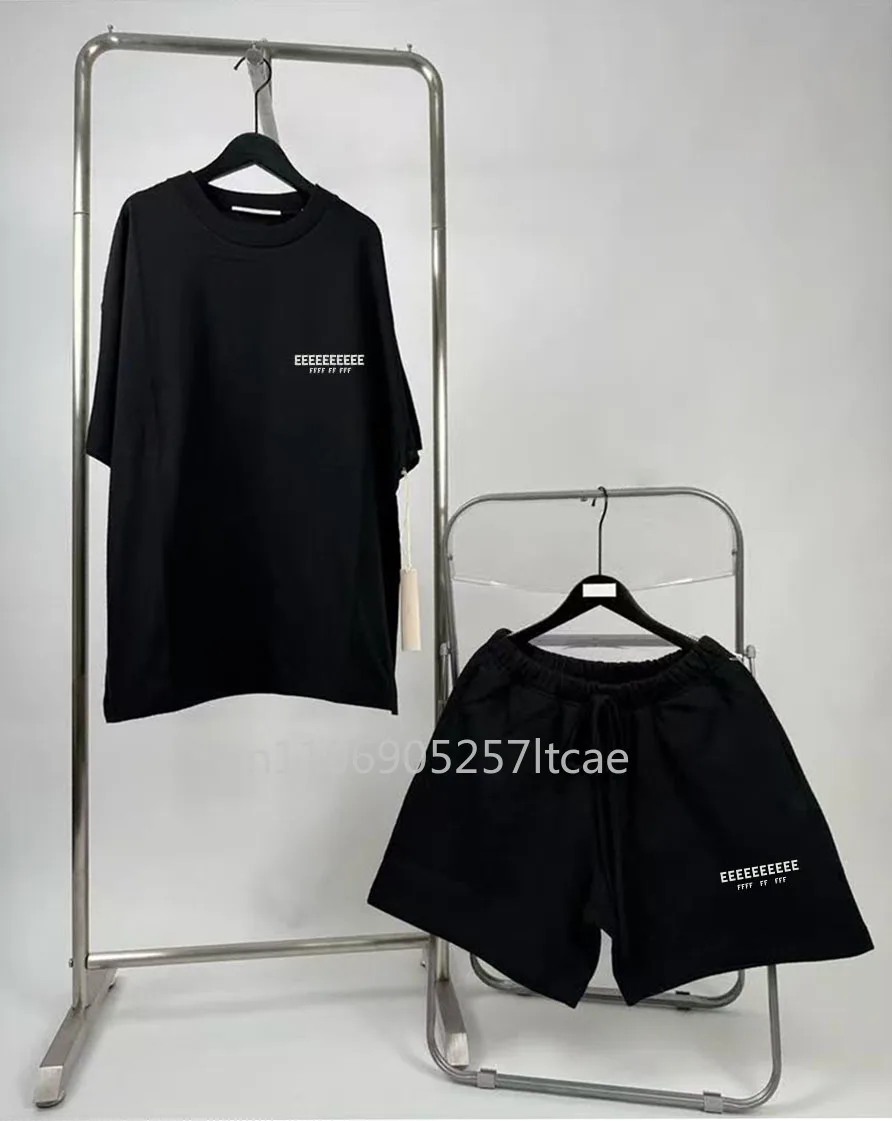 

FW25 Double Line ALWAYS ON Series Men's T-shirts Sets Classic Design Oversized Shorts Sets