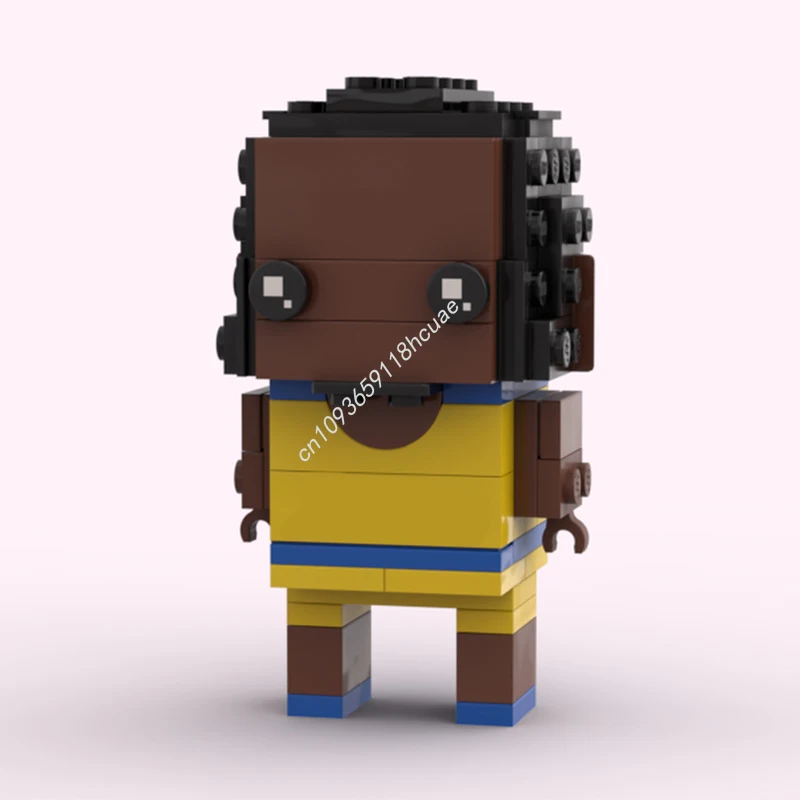 

165 шт. MOC баскетбольная спортивная серия Brickheadz строительные блоки Рождественский подарок DIY лучшие идеи на день рождения DIY для взрослых коллекционер