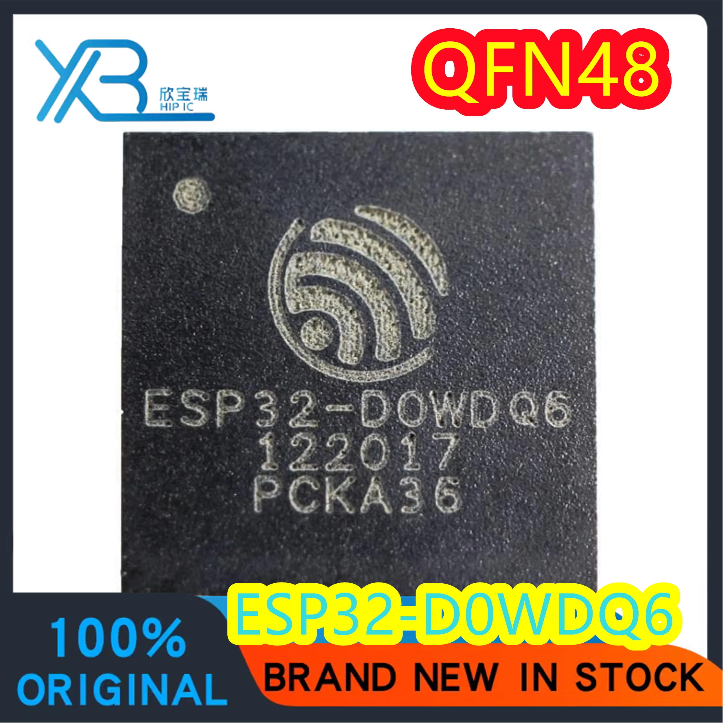 

(2/40 pieces) ESP32-D0WDQ6-V3 ESP32-D0WDQ6 QFN-48 Dual-core Wi-Fi & Bluetooth MCU wireless transceiver chip Original authentic