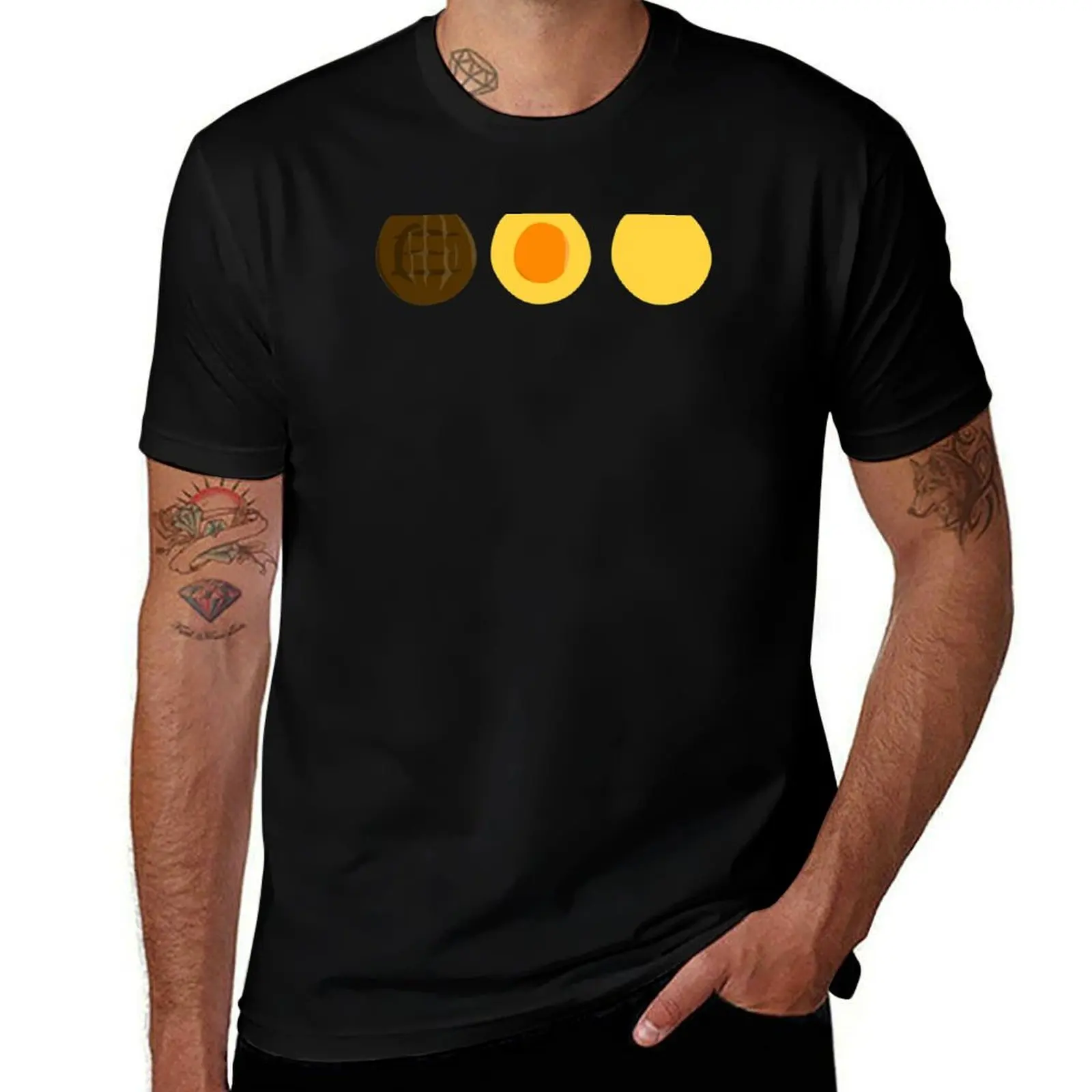 Jaffa Cake T-Shirt anime clothes baggy shirts graphic t shirts oversized heavyweight t shirts for men