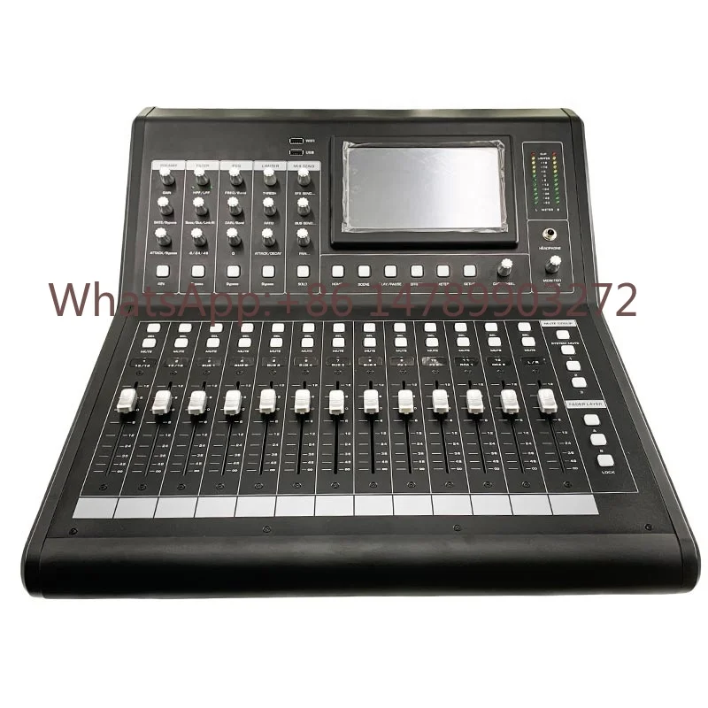 

Lihui MS-200 High Performance 16-Channel Metal Digital Mixer with Powerful DSP Processor for Professional Stage Use