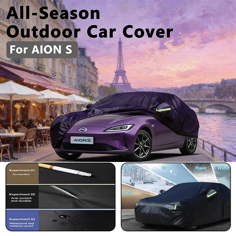 

Car covers for AION S Outdoor Protection Full Car Covers Snow Cover Sunshade Waterproof Dustproof Exterior