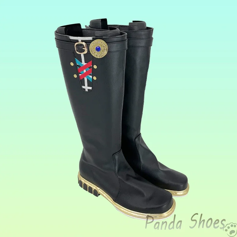 Umamusume Pretty Derby Oguri Cap Cosplay zapatos Anime juego Cos Botas Largas Cosplay disfraz Prop zapatos para fiesta de Halloween Con