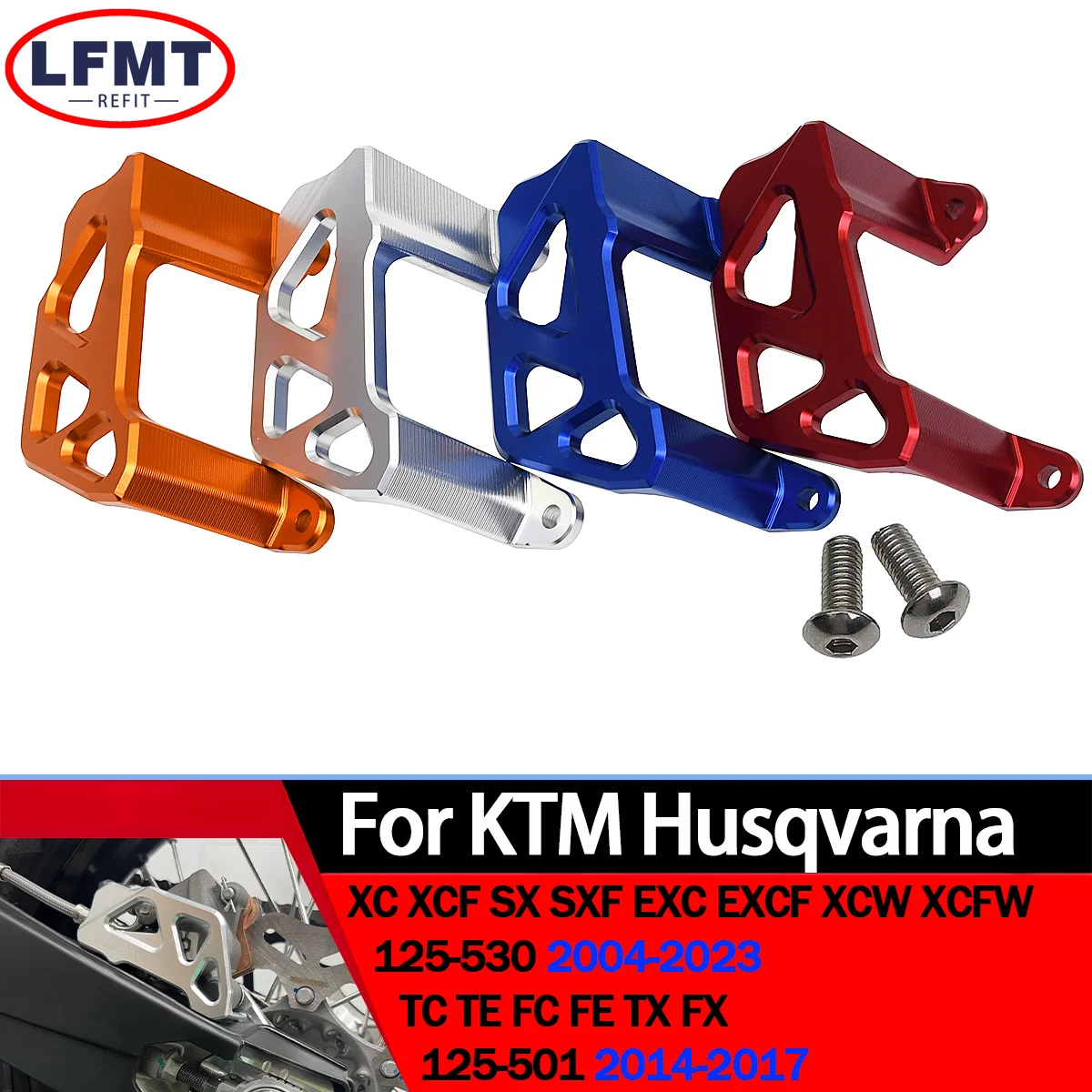 

Motorcycle Rear Brake Disc Guard Brake Caliper Protector For Husqvarna FE TE FC TC For KTM XCW XCFW EXC EXCF SX SXF 125-530 2024