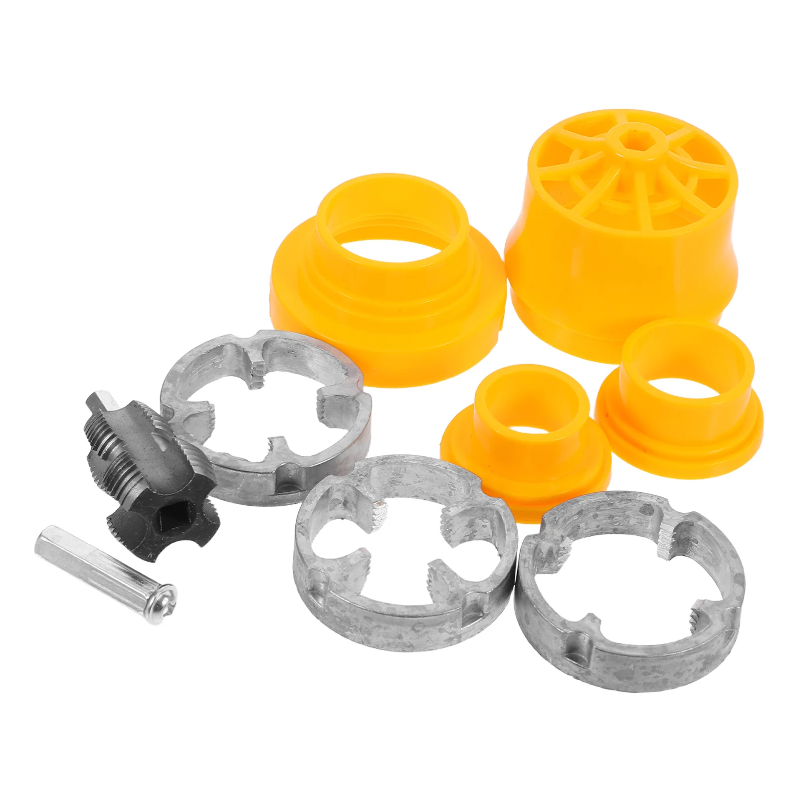 

Water Threading Tool Set 1 2 inch 3 4 inch Electric Drill Compatible PVC Hose Threader Kit Construction Stable