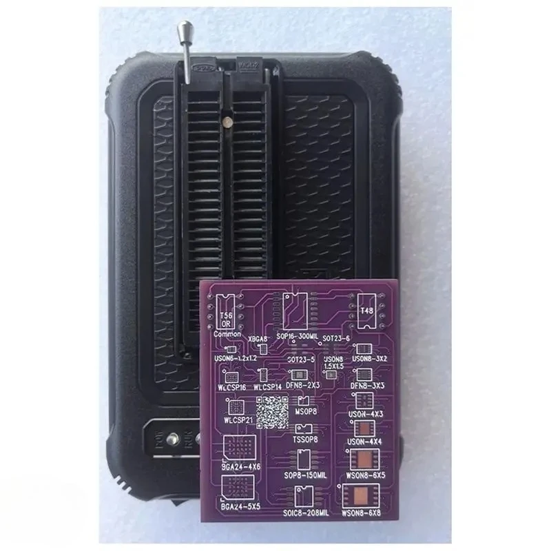25‑in‑1 SMD To DIP8 Universal Adapter, 4‑Layer PCB Board, IC Programmer Test Socket for SOIC8 SOP8 DFN8 USON8 SOT5 SOT6 WSON8