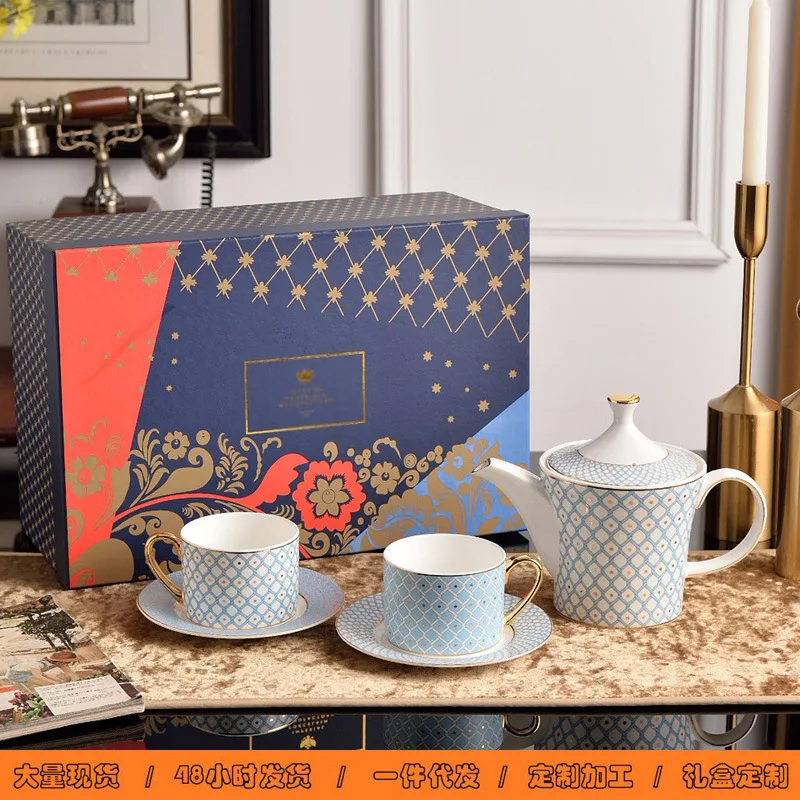 

Russian Emperor Lomonosov European Bone China Afternoon Tea Set STAR Series High-end Exquisite Coffee Cups and Plates