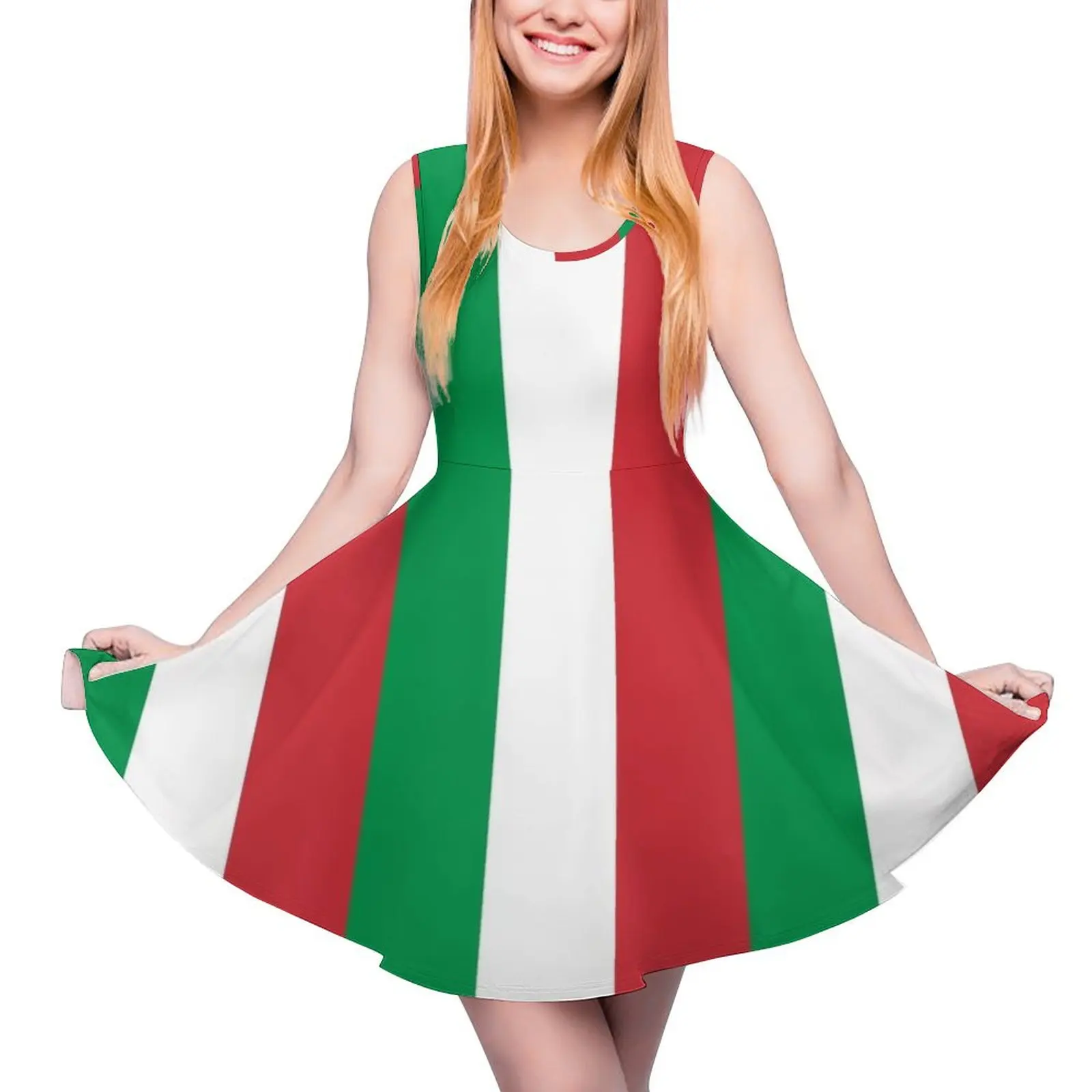 

Italy Italian Flag Sleeveless Dress Women"s long dress dress women summer summer daily