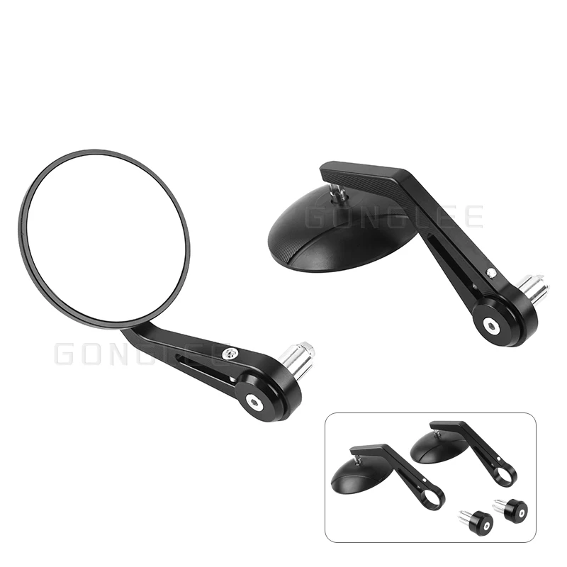 

Motorcycle Bar End Mirror Aluminum Alloy for CFMOTO 450NK 675NK 800NK 700CLX 450CLC 250CLC 500SR 150SC 150AURA