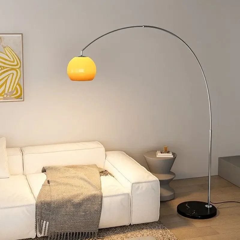 Medieval creative living room floor lamp, bedroom sofa ambient light simple light luxury moonlight