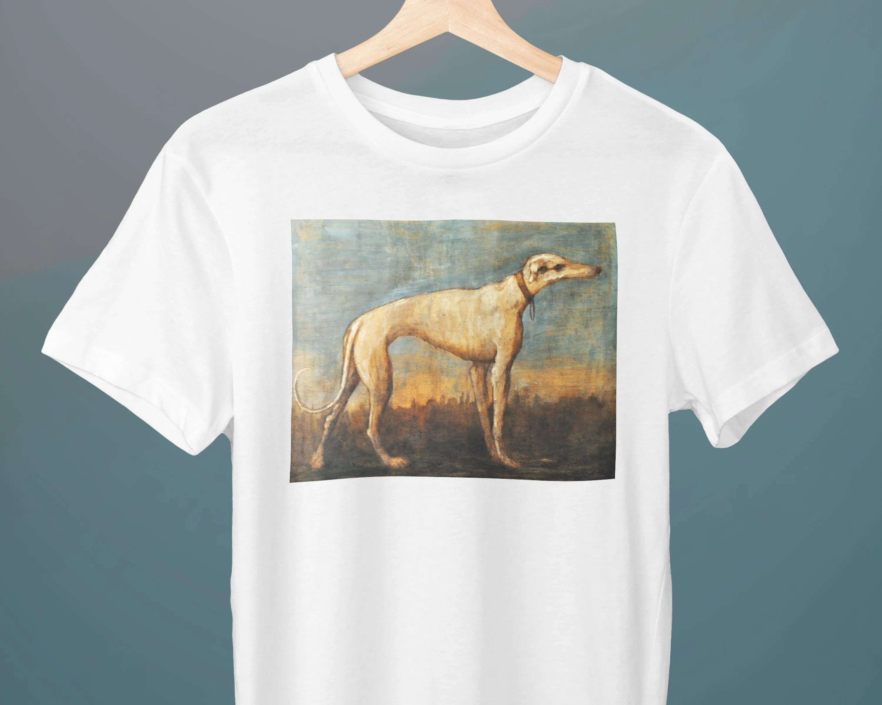 Greyhound Giovanni Domenico Tiepolo Unisex T-shirt Art