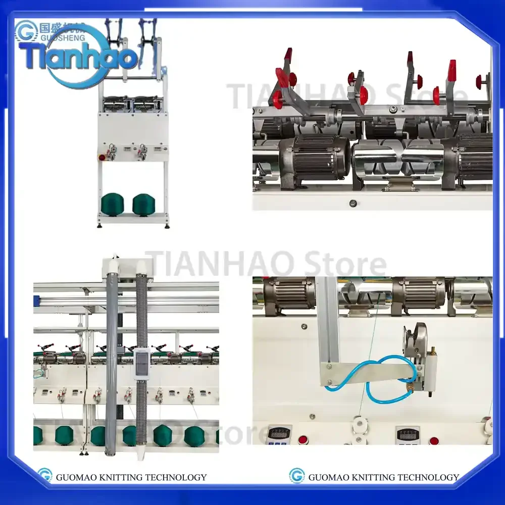 Máquina bobinadora para bobinado de bobinas de motores eléctricos alemanes, bobinadora de alambre automotriz, retorcedora de hilo blanco, requisitos de hilo blanco