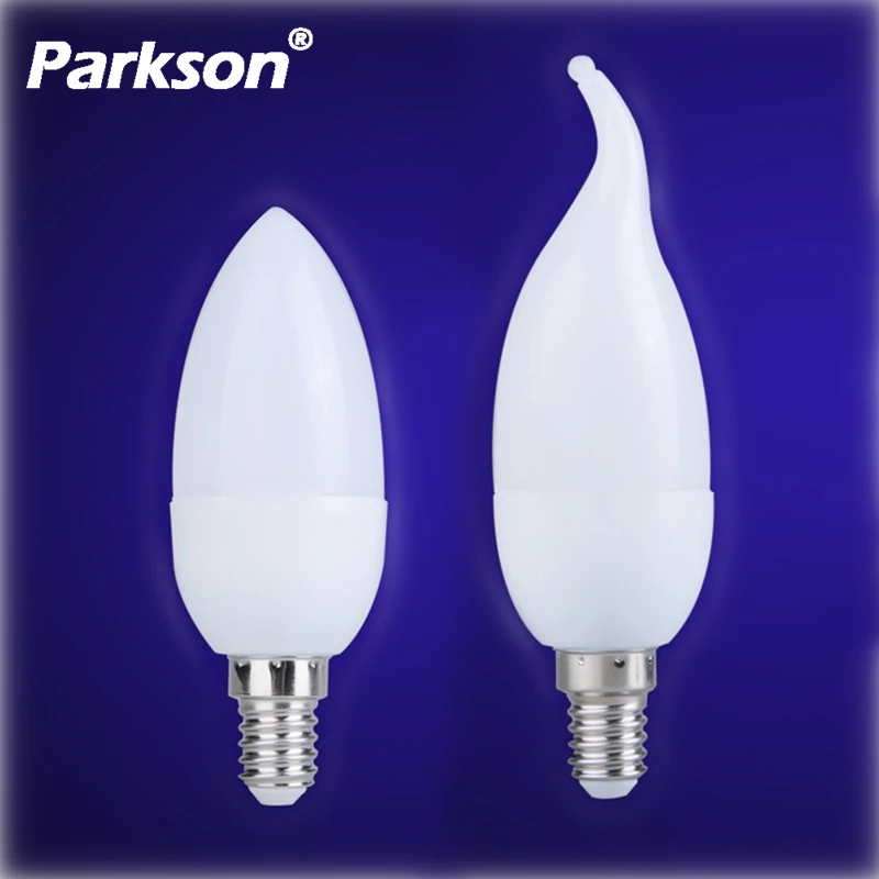 

6Pcs C35 LED Candle Bulb E14 220V 3W Plastic Retro LED light lamp For Atmosphere lamp PP Candle light Crystal chandelier